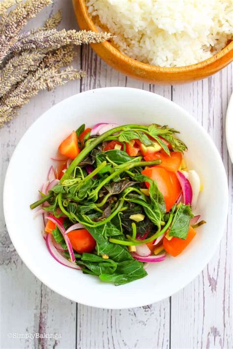 steam cook in tagalog|Ensaladang Talbos ng Kamote .